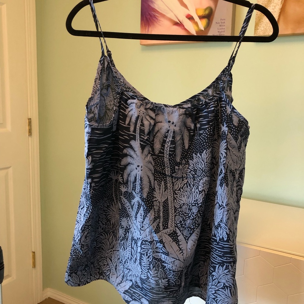 H&M x Desmond & Dempsey tropical print camisole